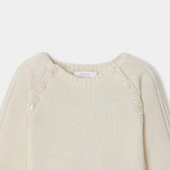 Jacadi Combinaison bébé en cachemire - blanc doux BLANC DOUX JACADI Best