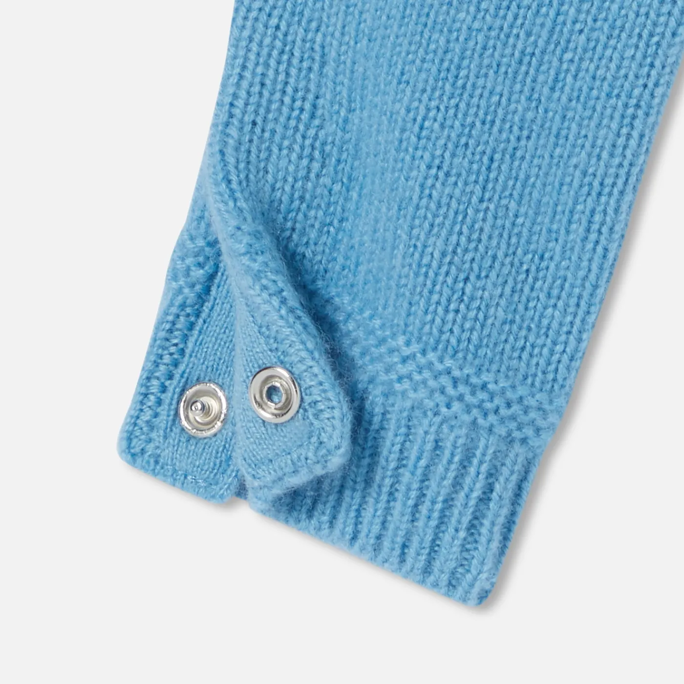 Jacadi Combinaison bébé en cachemire - BLEU DE PRUSSE