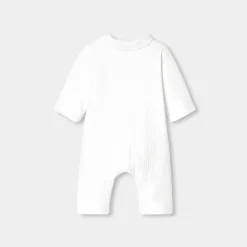 Jacadi Combinaison bébé en jersey quilté - blanc BLANC JACADI Clearance