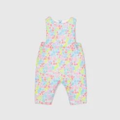 Jacadi Combinaison bébé fille en tissu Liberty - lore BLANC/MULTICO Outlet