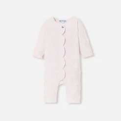 Jacadi Combinaison bébé fille motif nuage - rose pale ROSE PALE JACADI