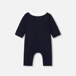 Jacadi Combinaison bébé garçon en jersey quilté - MARINE CLAIR Outlet