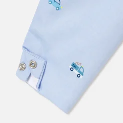 Jacadi Combinaison bébé garçon en Oxford - lore BLEU/MULTICO Clearance