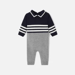 Jacadi Combinaison bébé garçon en tricot - lore MARINE/MULTICO Best