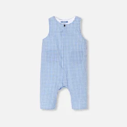 Jacadi Combinaison bébé garçon en Vichy - BLEU/BLANC Online