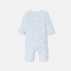 Jacadi Combinaison bébé garçon motif nuage - BLEU PALE Online