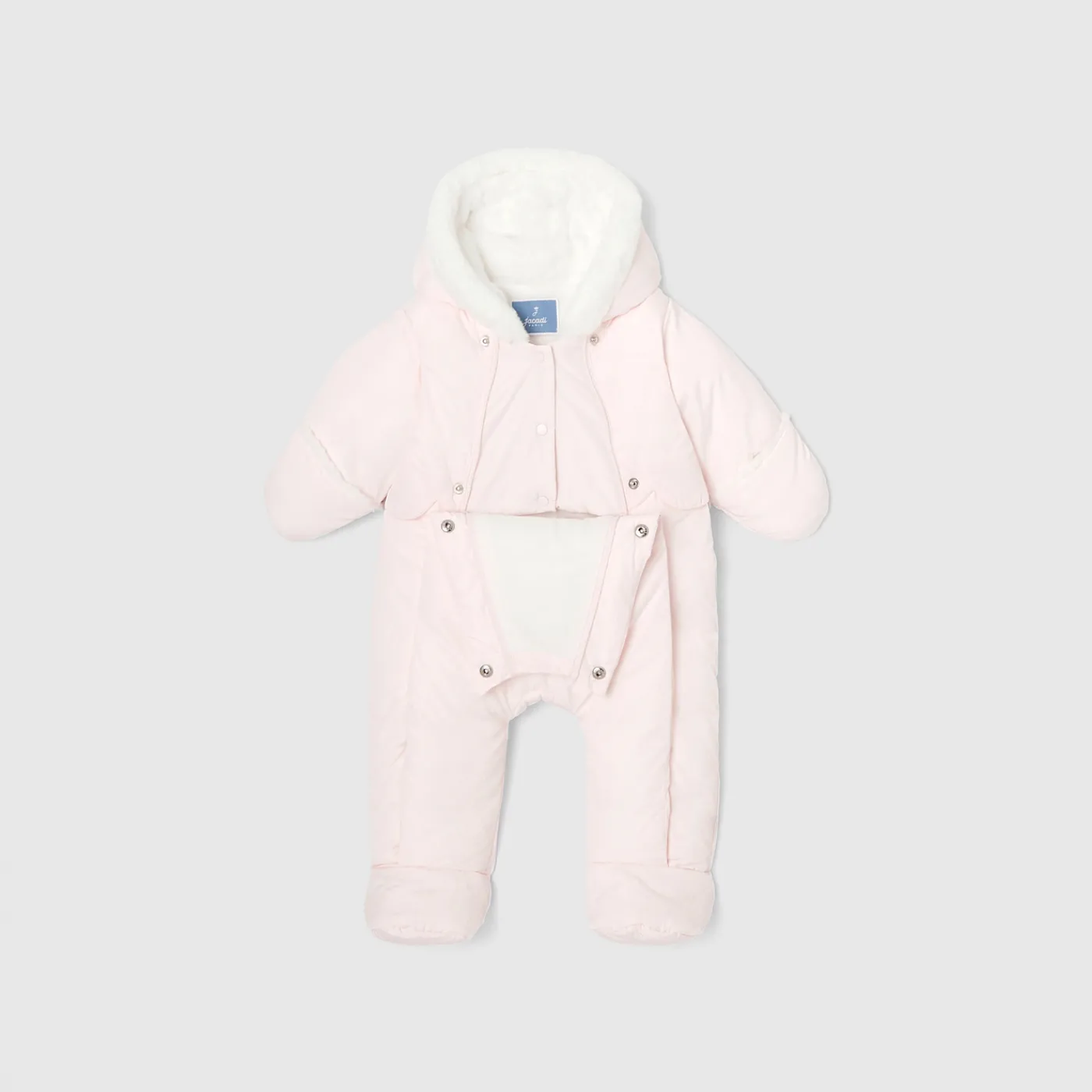 Jacadi Combinaison pilote bébé fille - rose pale ROSE PALE JACADI Outlet