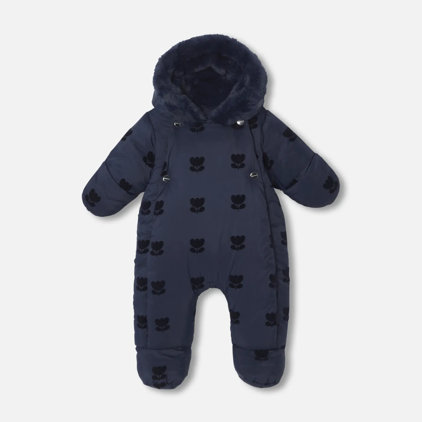 Jacadi Combi-pilote en nylon bébé fille - marine MARINE JACADI Discount