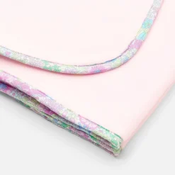 Jacadi Couverture en polaire et tissu Liberty bébé fille - lore ROSE/MULTICO Online