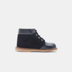 Jacadi Desert boots bébé garçon en cuir - marine MARINE JACADI Clearance