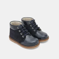 Jacadi Desert boots bébé garçon en cuir - marine MARINE JACADI Clearance