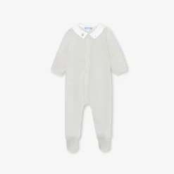 Jacadi Dors-bien bébé en velours - GRIS GIVRE Online