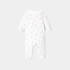 Jacadi Dors-bien bébé fille en interlock - lore BLANC/MULTICO Online