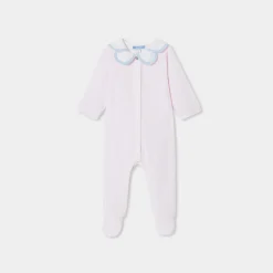Jacadi Dors-bien bébé fille en velours - rose pale ROSE PALE JACADI