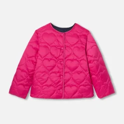 Jacadi Doudoune légère enfant fille - MARINE/ROSE Hot