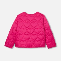 Jacadi Doudoune légère enfant fille - MARINE/ROSE Hot