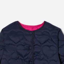 Jacadi Doudoune légère enfant fille - MARINE/ROSE Hot