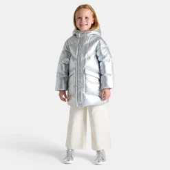Jacadi Doudoune longue enfant fille - ARGENT