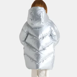 Jacadi Doudoune longue enfant fille - ARGENT