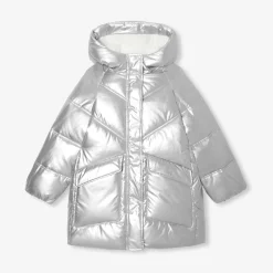 Jacadi Doudoune longue enfant fille - ARGENT