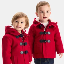 Jacadi Duffle coat bébé - ROUGE RUBIS Hot