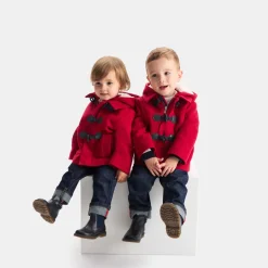 Jacadi Duffle coat bébé - ROUGE RUBIS Hot