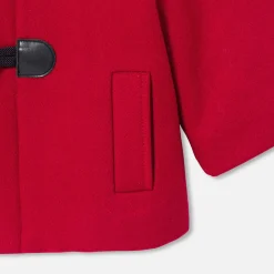 Jacadi Duffle coat bébé - ROUGE RUBIS Hot