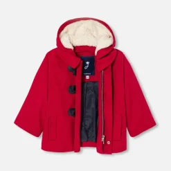 Jacadi Duffle coat bébé - ROUGE RUBIS Hot