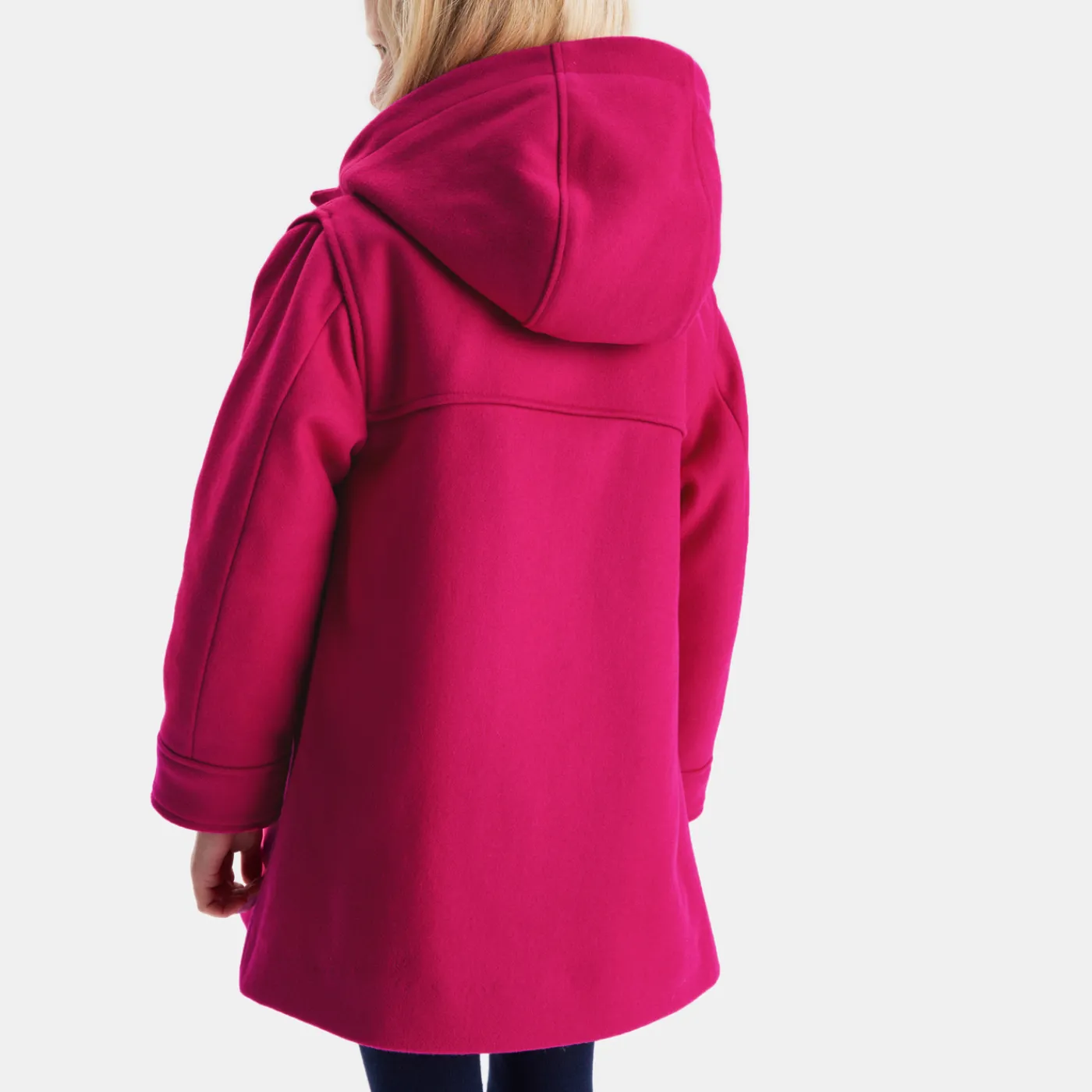 Jacadi Duffle-coat enfant fille en laine - ROSE GRENADINE New