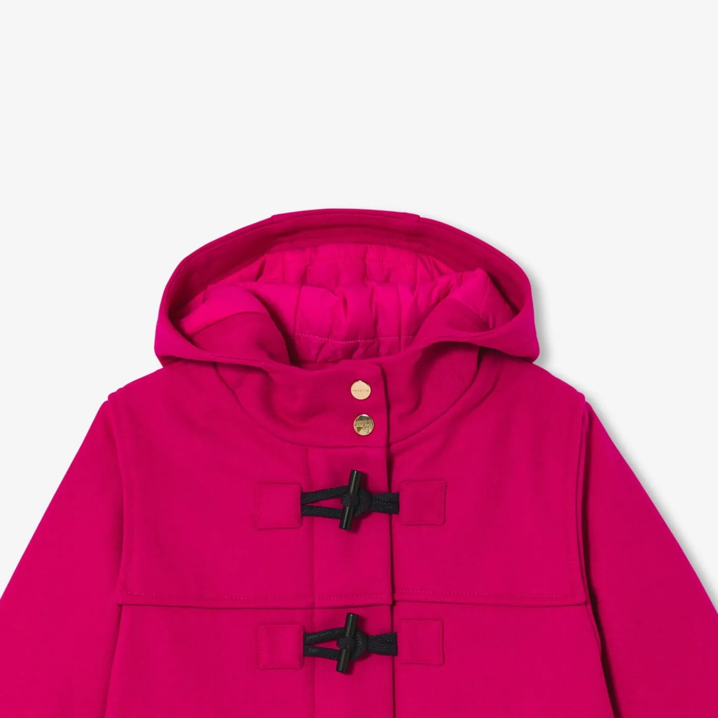 Jacadi Duffle-coat enfant fille en laine - ROSE GRENADINE New