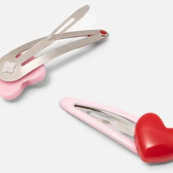Jacadi Duo de barrettes bébé fille - ROSE/ROUGE Sale