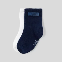 Jacadi Duo de chaussettes bébé fille - lore MARINE/MULTICO Best