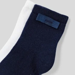 Jacadi Duo de chaussettes bébé fille - lore MARINE/MULTICO Best