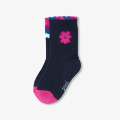 Jacadi Duo de chaussettes bébé fille - MARINE/ROSE Sale