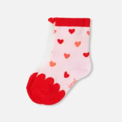 Jacadi Duo de chaussettes bébé fille - lore ROSE/MULTICO Discount