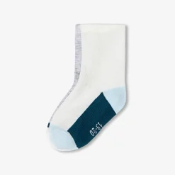 Jacadi Duo de chaussettes bébé garçon - GRIS/BLEU Hot