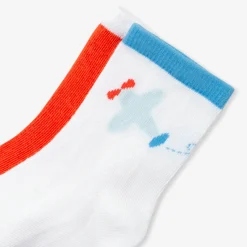 Jacadi Duo de chaussettes bébé garçon - BLEU/BLANC