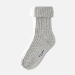 Jacadi Duo de chaussettes enfant garçon - BLANC/GRIS Outlet