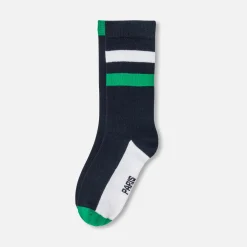 Jacadi Duo de chaussettes enfant garçon - lore MARINE/MULTICO Sale