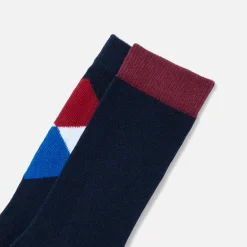 Jacadi Duo de chaussettes hautes enfant garçon - lore MULTICO