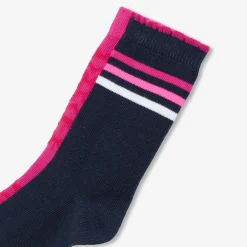 Jacadi Duo de chaussettes hautes enfant fille - ROSE/ROUGE