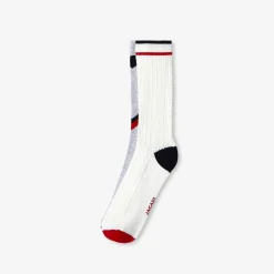 Jacadi Duo de chaussettes hautes enfant garçon - lore ROUGE/MULTICO Outlet
