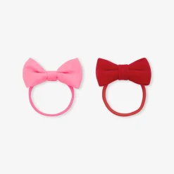 Jacadi Duo d'élastiques enfant fille - ROSE/ROUGE