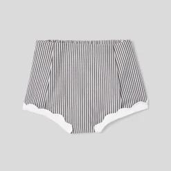 Jacadi Ensemble bébé fille à culotte rayée - BLANC/GRIS Discount