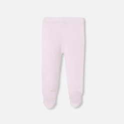 Jacadi Ensemble bébé fille en point mousse - rose pale ROSE PALE JACADI Discount