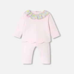 Jacadi Ensemble confort bébé fille en jersey - rose pale ROSE PALE JACADI Hot