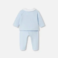 Jacadi Ensemble confort bébé garçon - BLEU PALE Sale