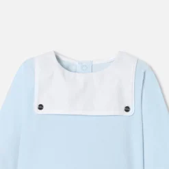 Jacadi Ensemble confort bébé garçon - BLEU PALE Discount