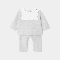 Jacadi Ensemble pantalon bébé fille - gris chine clair GRIS CHINE CLAIR JACADI Best
