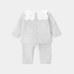 Jacadi Ensemble pantalon bébé fille - gris chine clair GRIS CHINE CLAIR JACADI Best